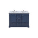 Lexora Home Dukes Bath Vanity with Cultured Marble Countertop