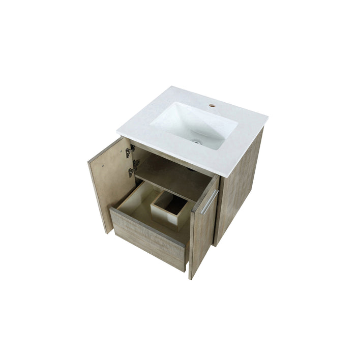 Lexora Home Fairbanks Bath Vanity with Countertop