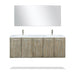 Lexora Home Fairbanks Bath Vanity with Cultured Marble Countertop