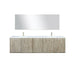 Lexora Home Fairbanks Bath Vanity with Cultured Marble Countertop