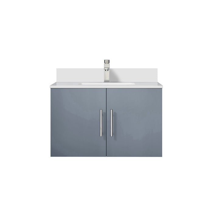 Lexora Home Geneva Bath Vanity with Cultured Marble Countertop