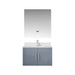 Lexora Home Geneva Bath Vanity with Cultured Marble Countertop