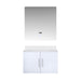 Lexora Home Geneva Bath Vanity with White Quartz Countertop