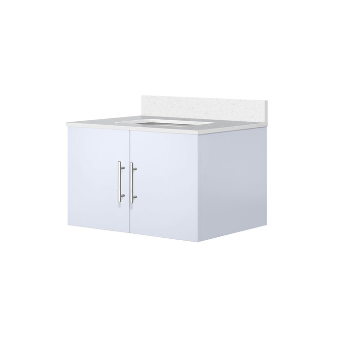 Lexora Home Geneva Bath Vanity with Cultured Marble Countertop