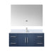 Lexora Home Geneva Bath Vanity with Cultured Marble Countertop