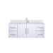 Lexora Home Geneva Bath Vanity with White Quartz Countertop