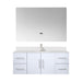 Lexora Home Geneva Bath Vanity with White Quartz Countertop