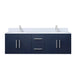 Lexora Home Geneva Bath Vanity with White Quartz Countertop