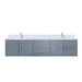 Lexora Home Geneva Bath Vanity with White Quartz Countertop