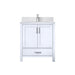 Lexora Home Jacques Bath Vanity with Cultured Marble Countertop