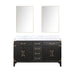 Lexora Home Laurel Bath Vanity with Carrara Marble Countertop