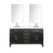 Lexora Home Laurel Bath Vanity with Carrara Marble Countertop