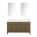 Lexora Home Laurel Bath Vanity with Carrara Marble Countertop