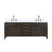 Lexora Home Laurel Bath Vanity with Carrara Marble Countertop