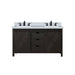 Lexora Home Marsyas Bath Vanity with Cultured Marble Countertop