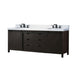 Lexora Home Marsyas Bath Vanity with Cultured Marble Countertop