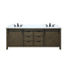 Lexora Home Marsyas Bath Vanity with Cultured Marble Countertop