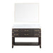 Lexora Home Norwalk Bath Vanity with Carrara Marble Countertop