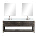 Lexora Home Norwalk Bath Vanity with Carrara Marble Countertop