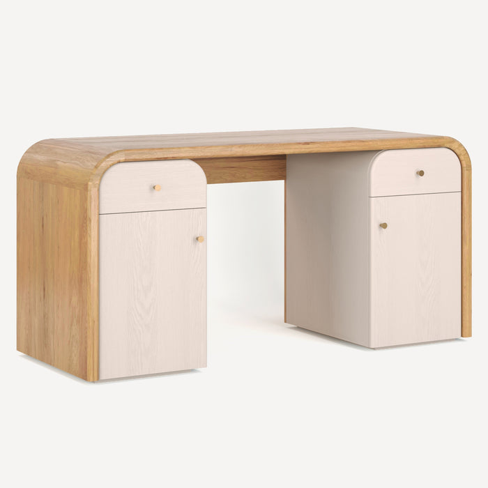 Union Home Liam Oak Desk LVR00962