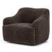 Union Home Orla Upholstered Swivel Chair - Chenille LVR00964