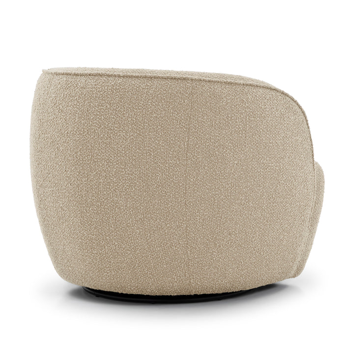 Union Home Domora Upholstered Swivel Chair - Performance LVR00965