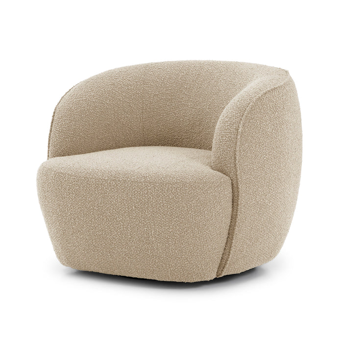 Union Home Domora Upholstered Swivel Chair - Performance LVR00965