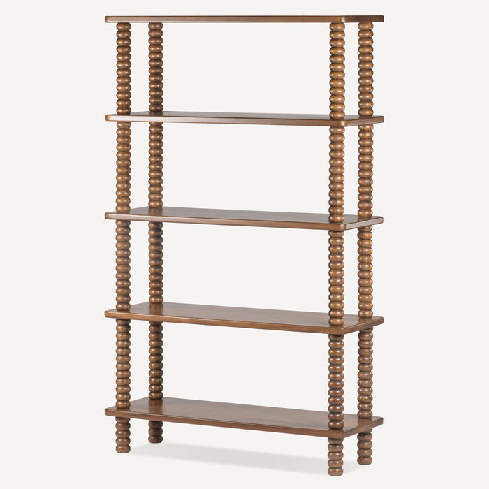 Union Home Twist Solid Wood Bookcase LVR00963