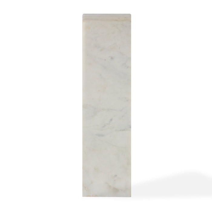 Union Home Delta Marble Side Table - White Banswara, Small LVR01011