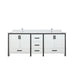 Lexora Home Ziva Bath Vanity with White Quartz Countertop