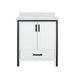 Lexora Home Ziva Bath Vanity with White Quartz Countertop