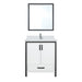 Lexora Home Ziva Bath Vanity with White Quartz Countertop