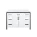 Lexora Home Ziva Bath Vanity with Cultured Marble Countertop