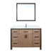 Lexora Home Ziva Bath Vanity with White Quartz Countertop