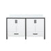 Lexora Home Ziva Bath Vanity with Cultured Marble Countertop