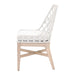 Essentials For Living Woven - Outdoor Lattis Outdoor Dining Chair 6803.WHT/WHT/GT