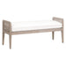 Essentials For Living Stitch & Hand - Dining & Bedroom Leone Bench 6698.LPPRL/NG