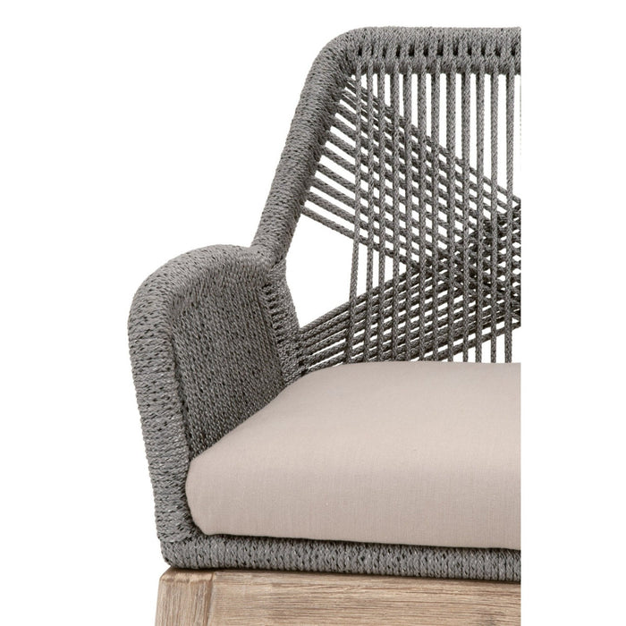Essentials For Living Woven Loom Arm Chair, Set of 2 6809KD.PLA/FLGRY/NG