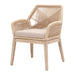 Essentials For Living Woven Loom Arm Chair, Set of 2 6809KD.SND/FLGRY/NG