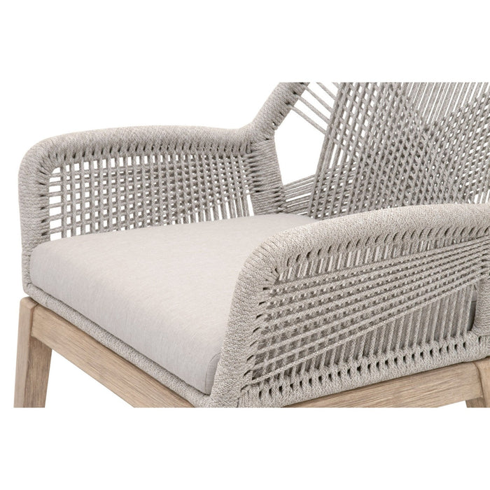 Essentials For Living Woven Loom Arm Chair, Set of 2 6809KD.WTA/FPUM/NG