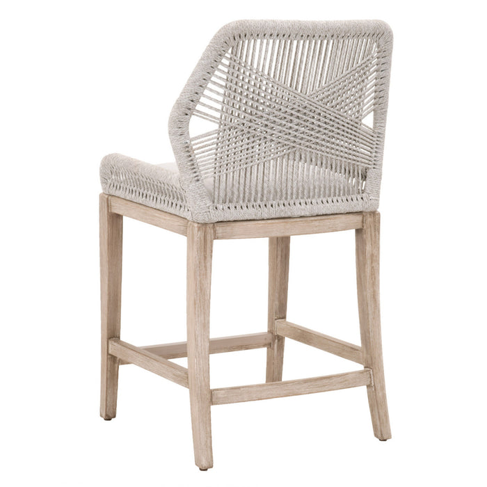 Essentials For Living Woven Loom Counter Stool 6808CS.WTA/PUM/NG