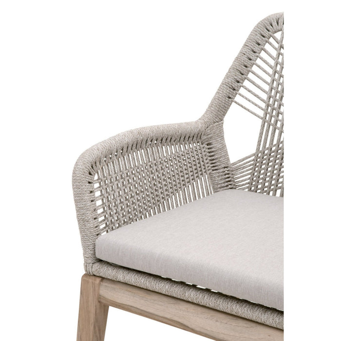 Essentials For Living Woven - Outdoor Loom Outdoor Arm Chair, Set of 2 6809KD.WTA/PUM/GT