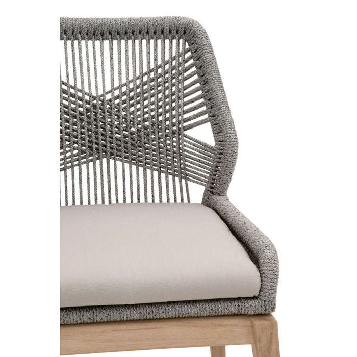 Essentials For Living Woven - Outdoor Loom Outdoor Dining Chair, Set of 2 6808KD.PLA-R/SG/GT