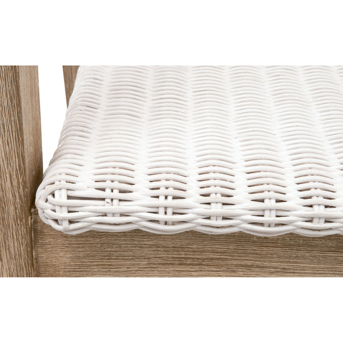 Essentials For Living Woven Lucia Counter Stool 6810CS.WTR/LGRY/NG