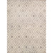 Pasargad Home Modern Collection Hand-Tufted Bamboo Silk & Wool Area Rug, 9' 9" X 13' 9", Silver plt-1624 10x14