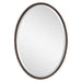 Uttermost Sherise Bronze Oval Mirror 01101 B