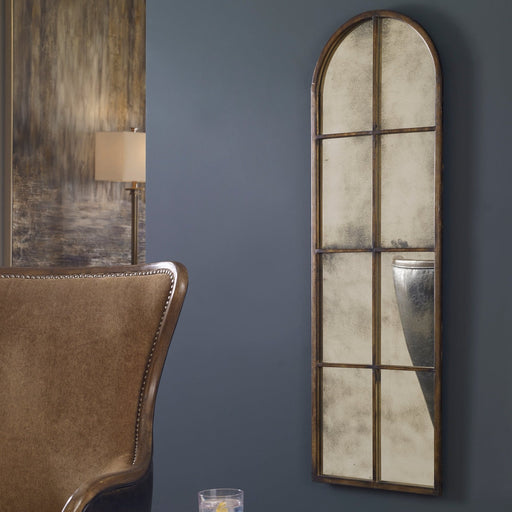 Uttermost Amiel Arched Brown Mirror 13463 P