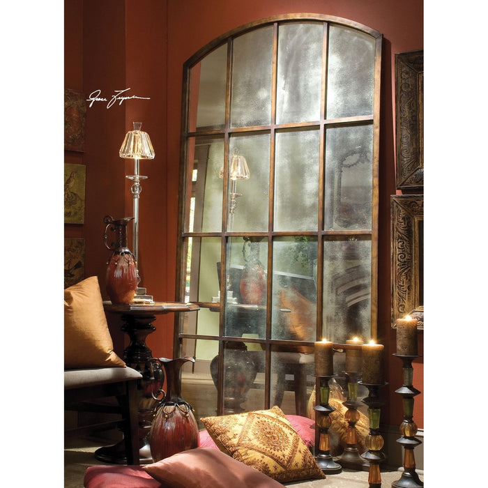 Uttermost Amiel Antique Large Arch Mirror 13464 P