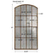 Uttermost Amiel Antique Large Arch Mirror 13464 P