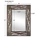 Uttermost Dorigrass Brown Metal Mirror 13707